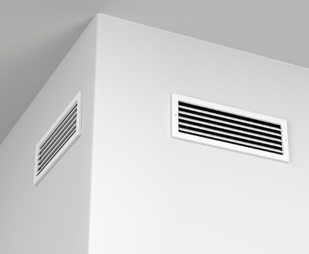 rejilla de ventilacion en un centro de self storage